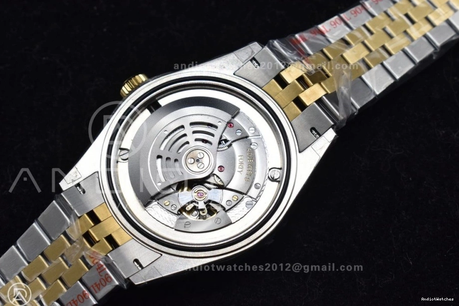 SS Best Noob A23J Skydweller On SS YG White Bracelet 1113 Edition EasyCare YG Dial 1202